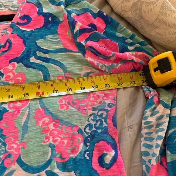 Lilly Pulitzer Colorful Print Top - Picture 4 of 4